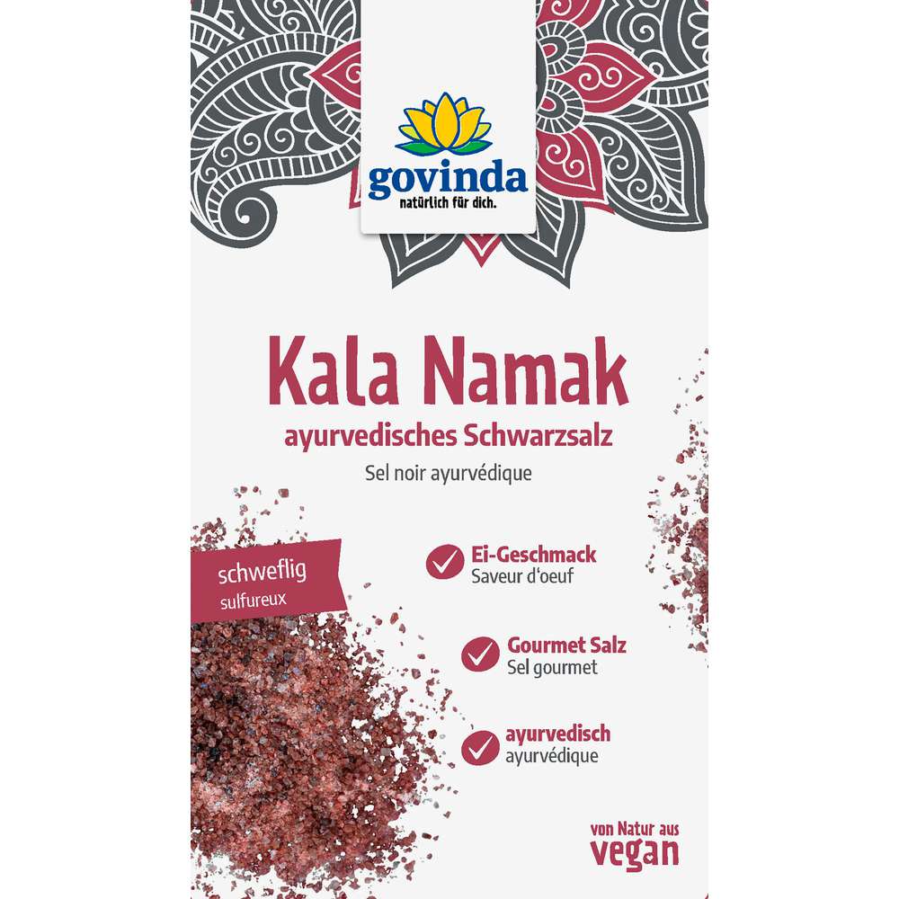 Produktabbildung Govinda Kala Namak Schwefelsalz
