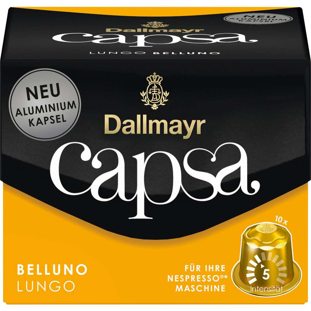 Produktabbildung Dallmayr Kaffee Kapseln Capsa, Lungo Belluno