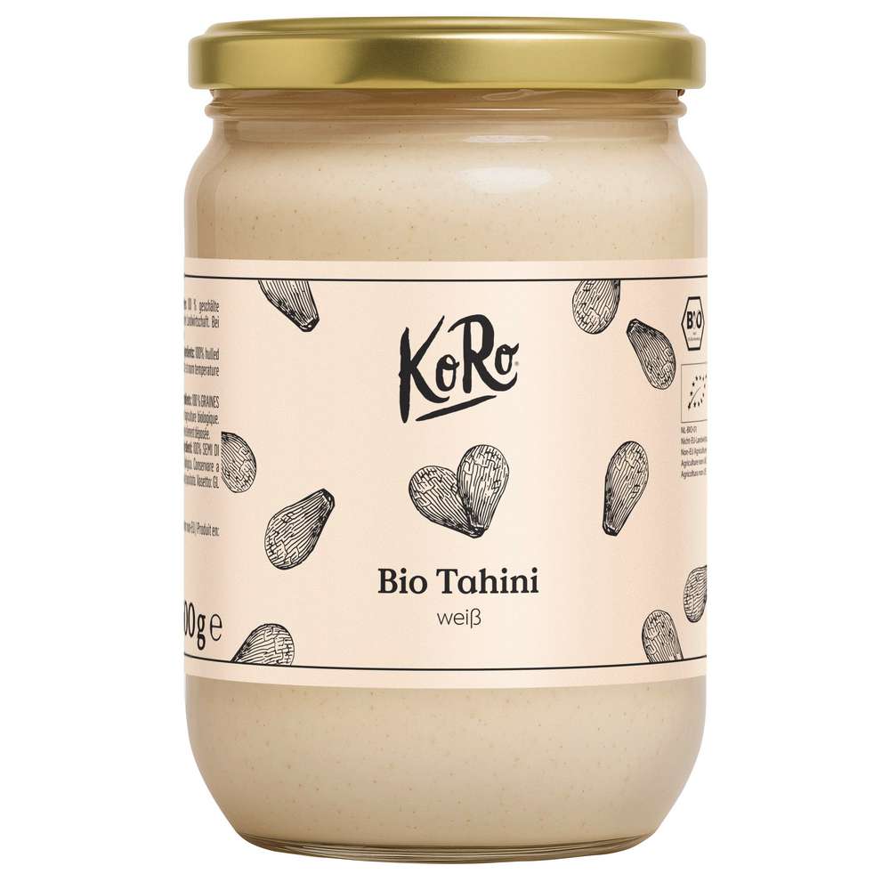 Produktabbildung KoRo Bio weißes Tahin Sesampaste