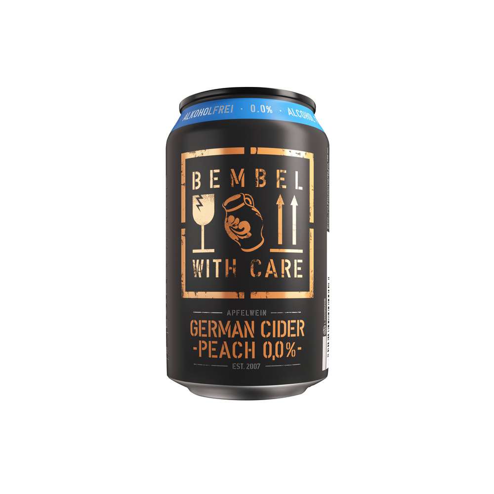 Produktabbildung Bembel With Care Apfelw.-Pfirsich 0,0%