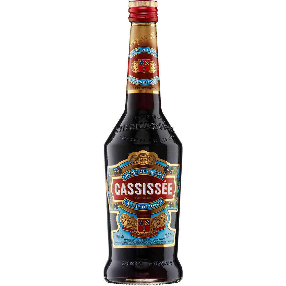 Produktabbildung Cassissée Fruchtlikör Creme de Cassis 16%