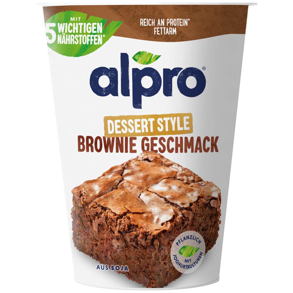 Produktabbildung Alpro Soja-Joghurtalternative, Brownie Geschmack