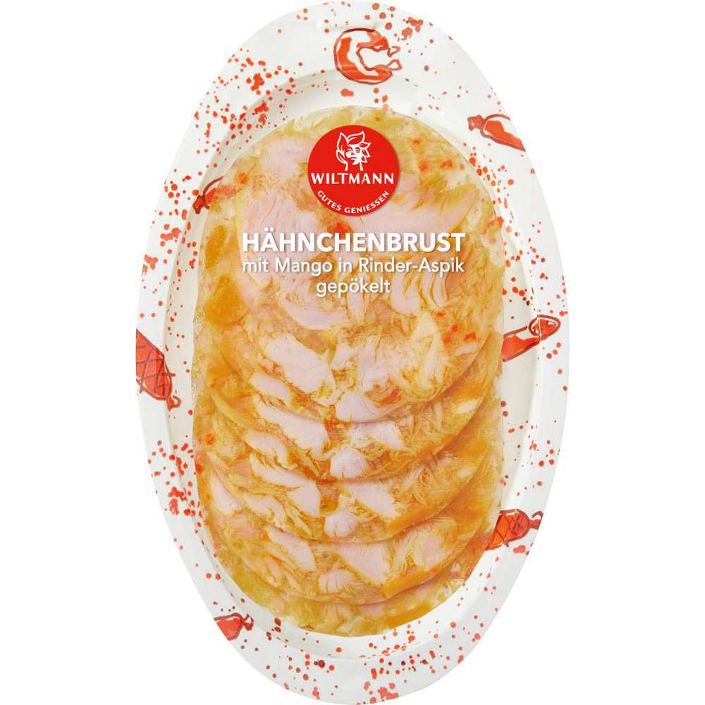 Produktabbildung Wiltmann Hähnchenbrustfilet mit Curry & Mango