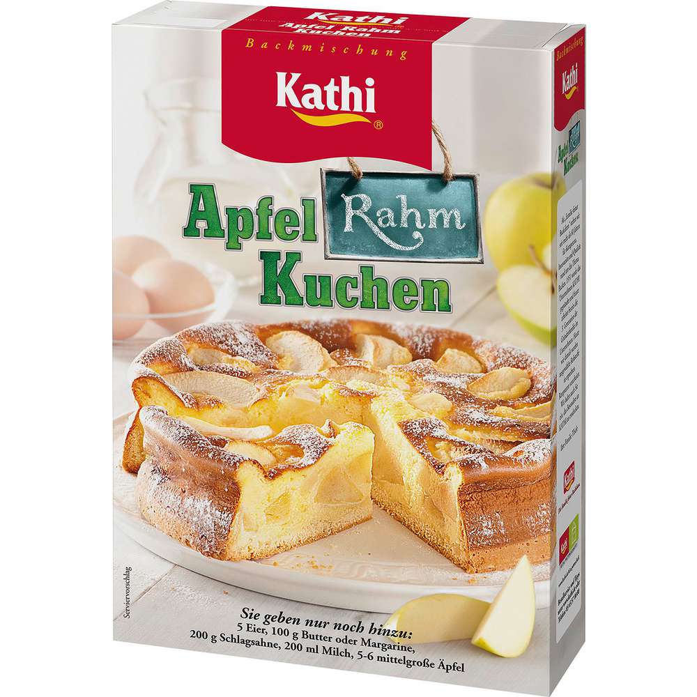 Produktabbildung Kathi Backmischung, Apfel- Rahmkuchen