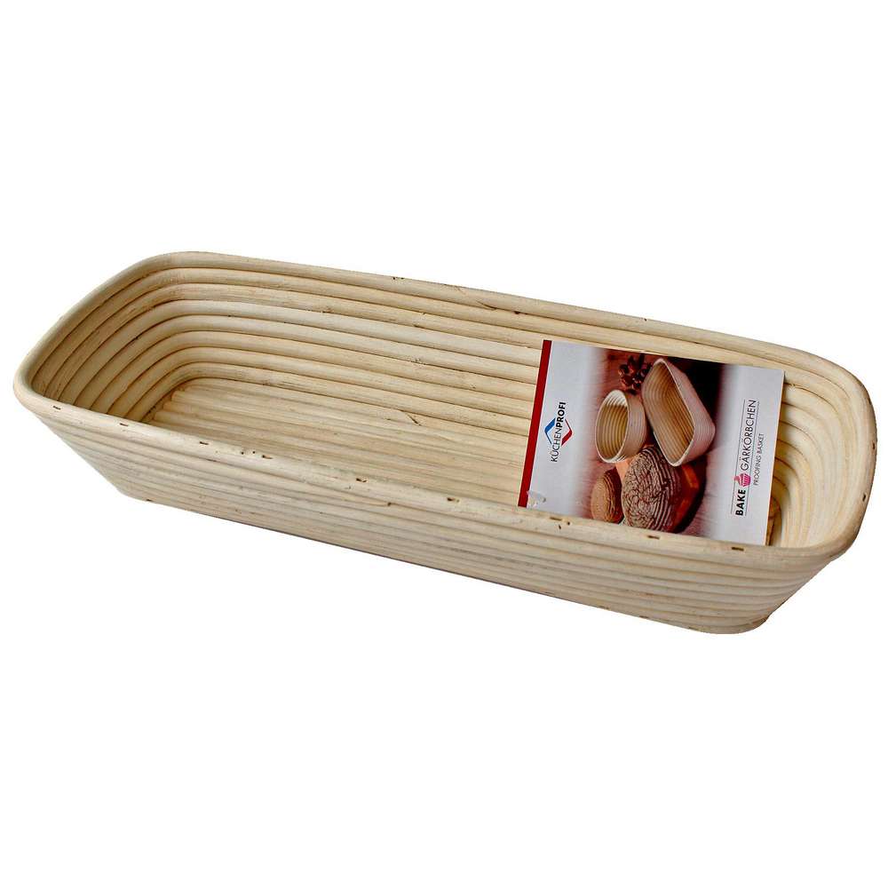 Produktabbildung Küchenprofi Gärkörbchen rechteckig 40cm