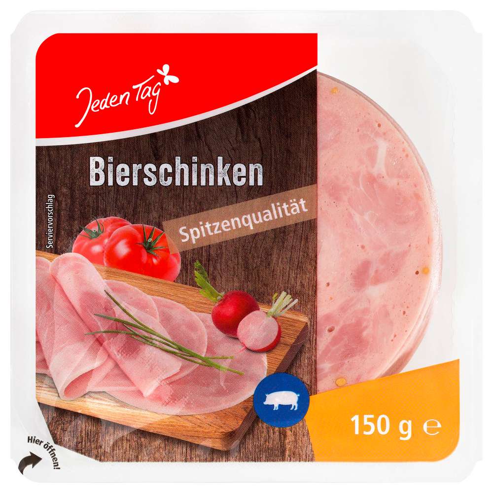 Produktabbildung Jeden Tag Bierschinken