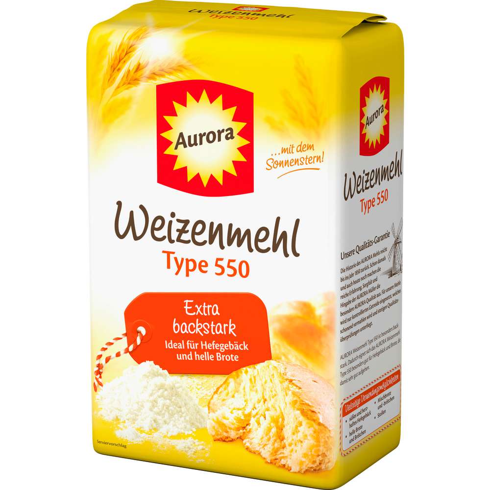 Produktabbildung Aurora Weizenmehl Type 550