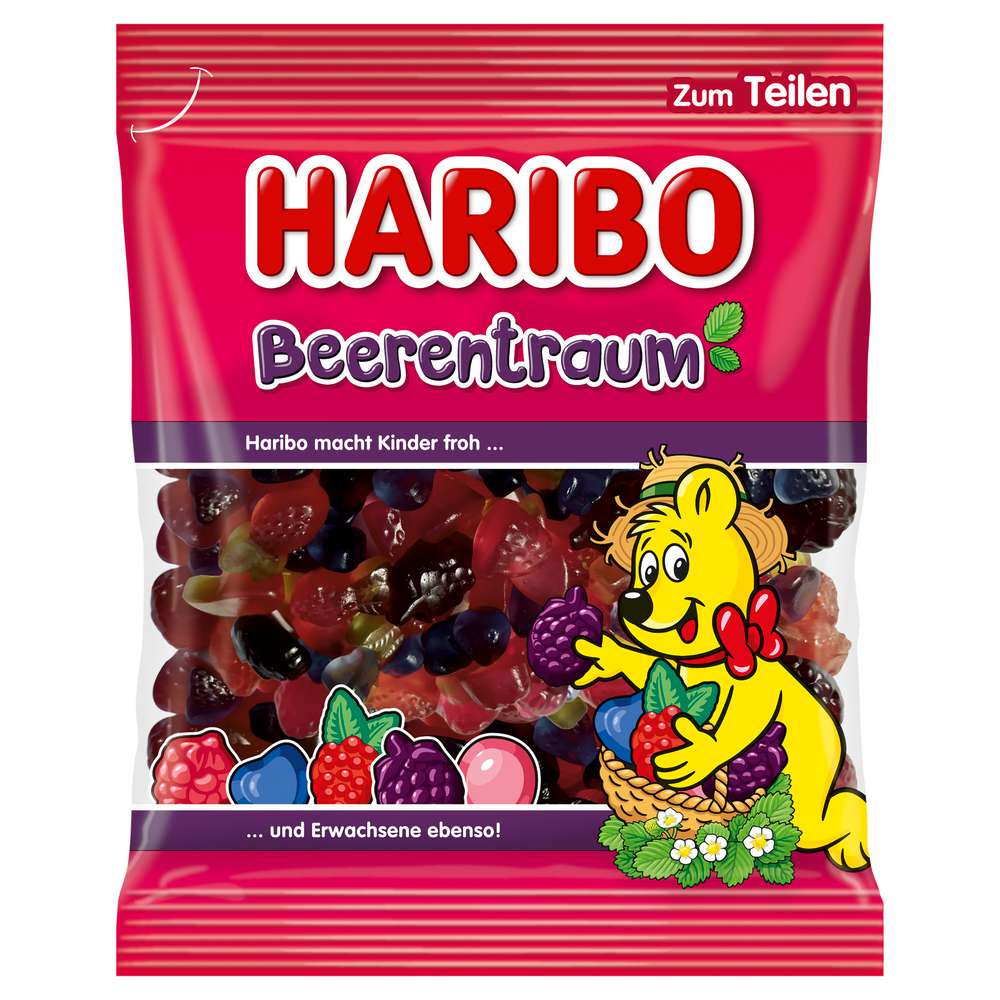Produktabbildung Haribo Fruchtgummi Beerentraum