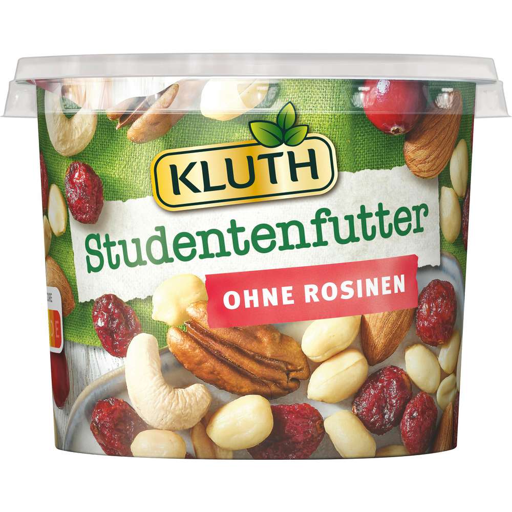 Produktabbildung Kluth Studentenfutter, ohne Rosinen