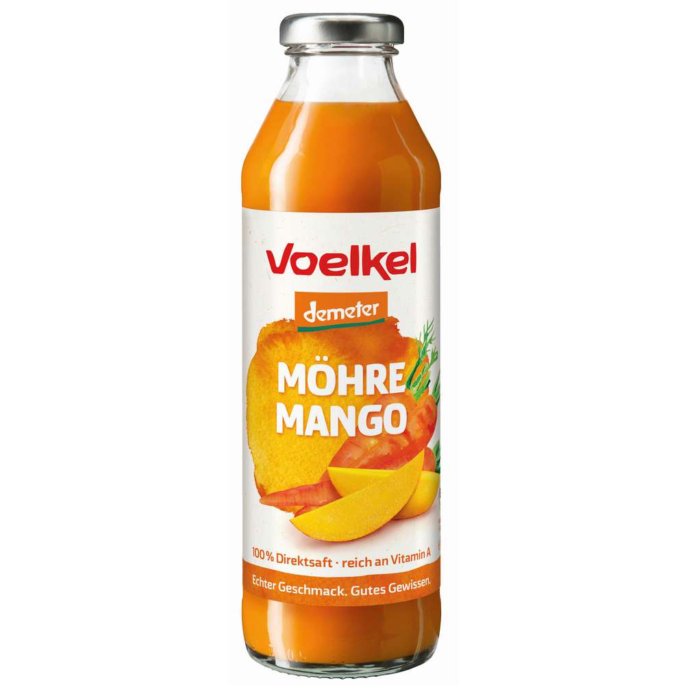 Produktabbildung Voelkel Demeter Saft, Möhre/Mango
