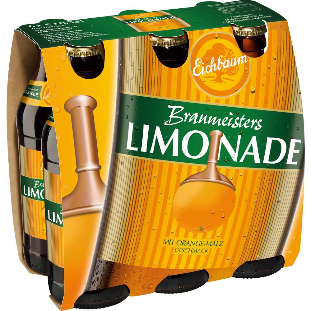 Produktabbildung Eichbaum Braumeister Limonade, Orange-Malz