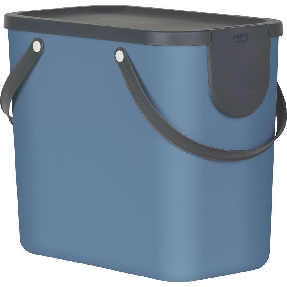 Produktabbildung Rotho Recycling Müllsystem 25l Albula blau