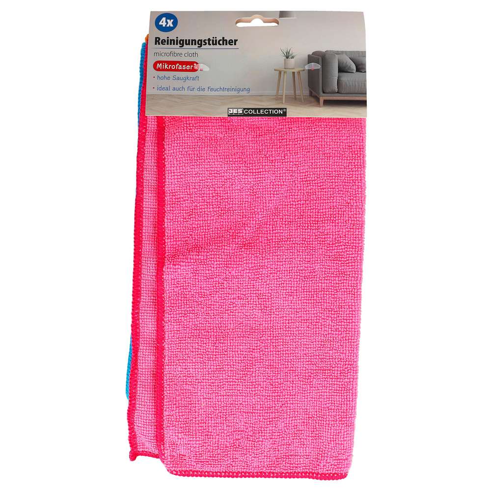 Produktabbildung Jes Collection Mikrofasertuch, farbig sortiert