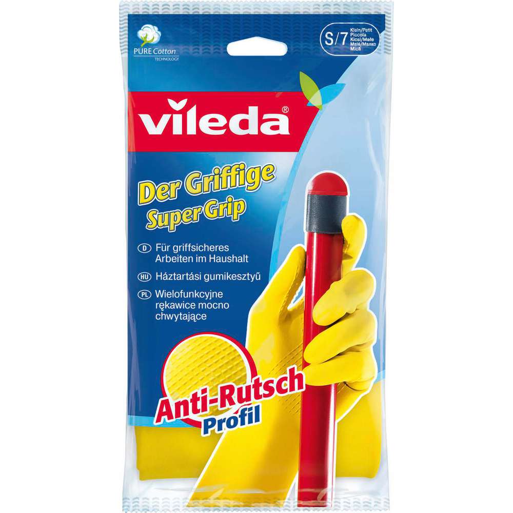 Produktabbildung Vileda Haushalts-Handschuh Der Griffige, Gr.  S