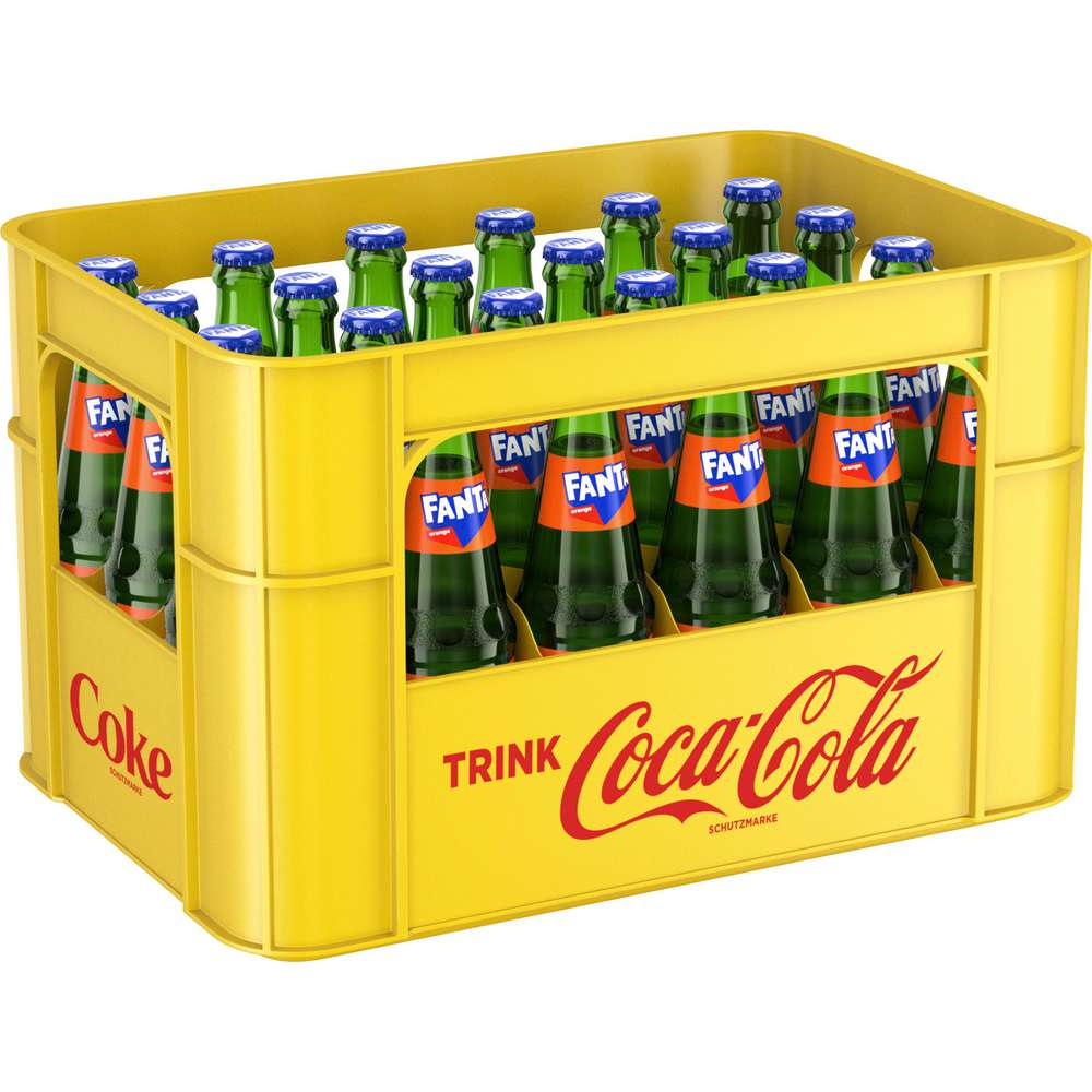 Produktabbildung Fanta Orangen-Limonade (24x 0,330 Liter)