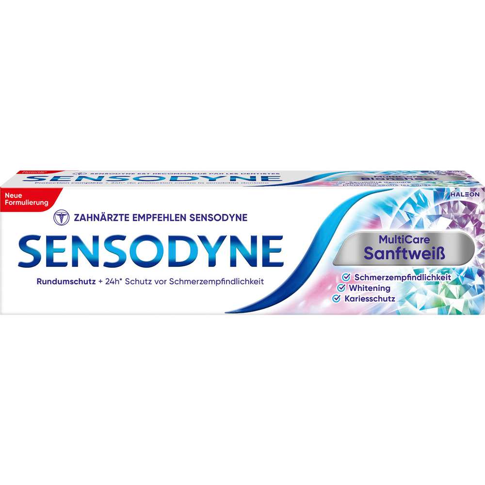 Produktabbildung Sensodyne Zahncreme Multicare, Sanftweiß