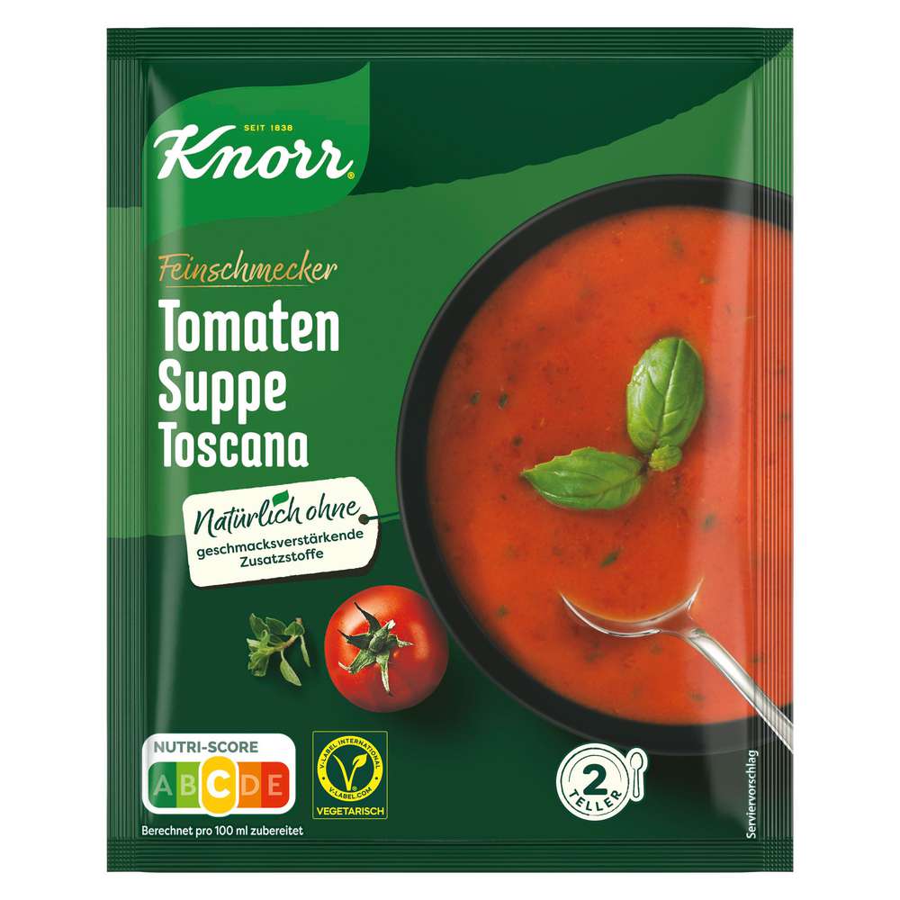 Produktabbildung Knorr Gewürzmischung Feinschmecker, Tomatensuppe Toscana
