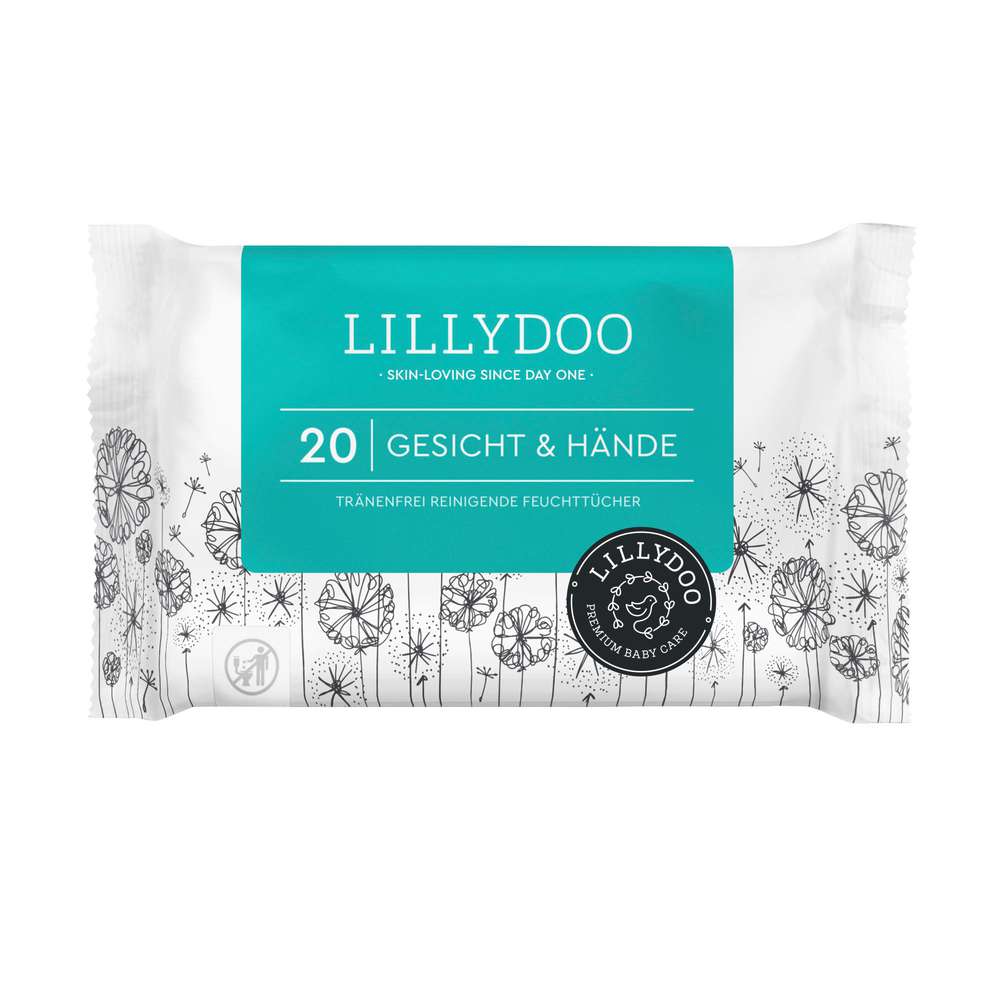 Produktabbildung Lillydoo Feuchttücher für Gesicht & Hände