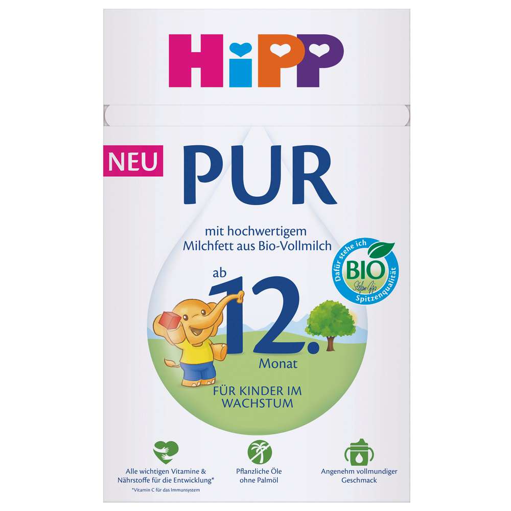 Produktabbildung Hipp PUR Bio Milch für Kinder im Wachstum