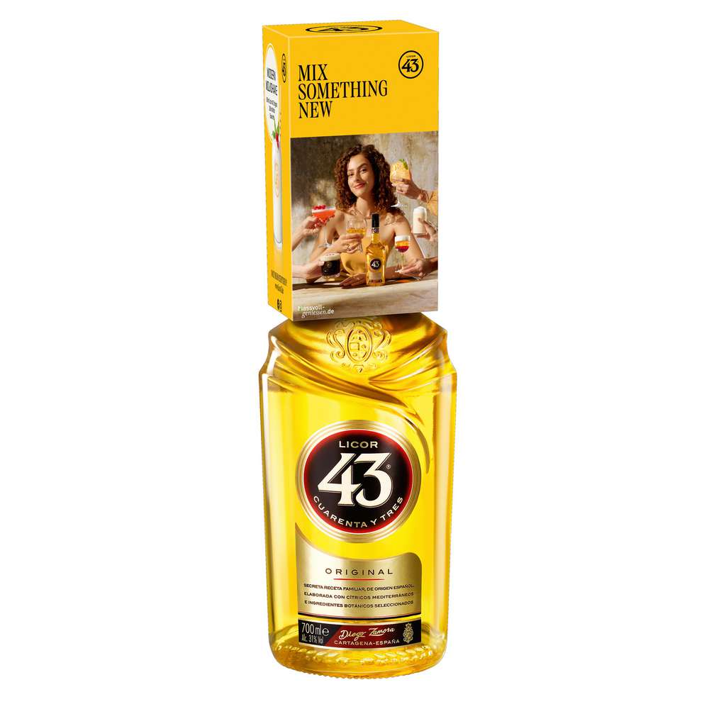 Produktabbildung Licor 43 Spanischer Likör 31% mit Glas