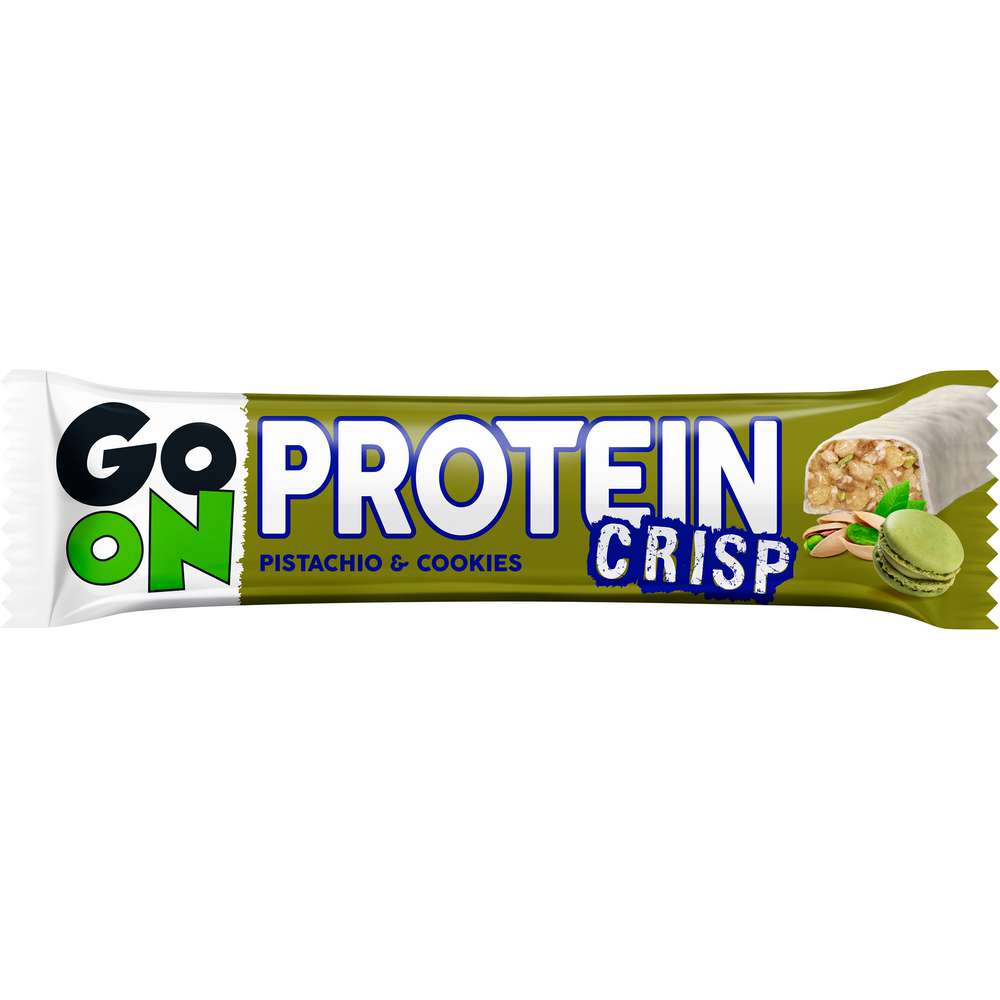 Produktabbildung GO ON Protein Riegel Pistachio & Cookies, Crisp