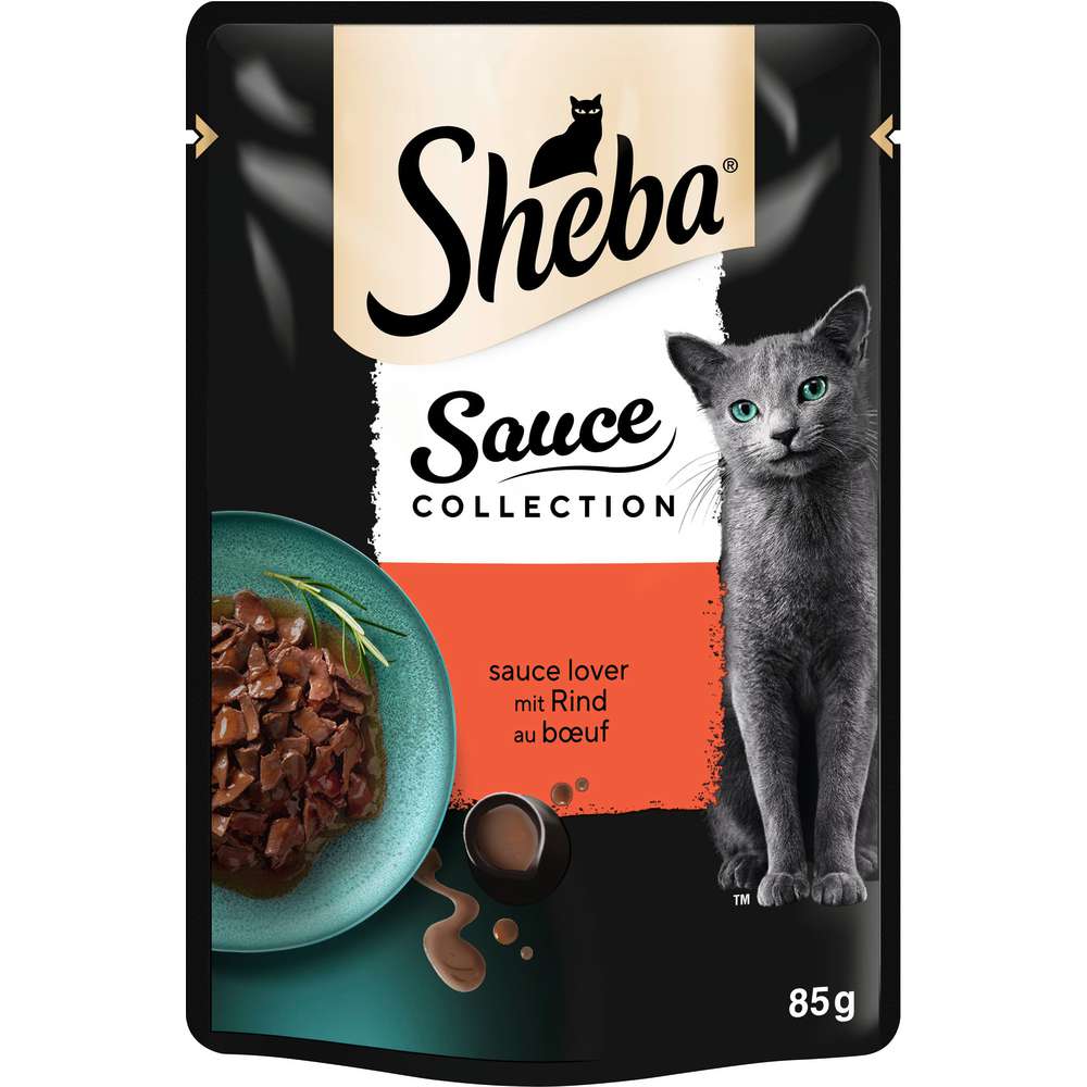 Produktabbildung Sheba Katzen-Nassfutter mit Rind
