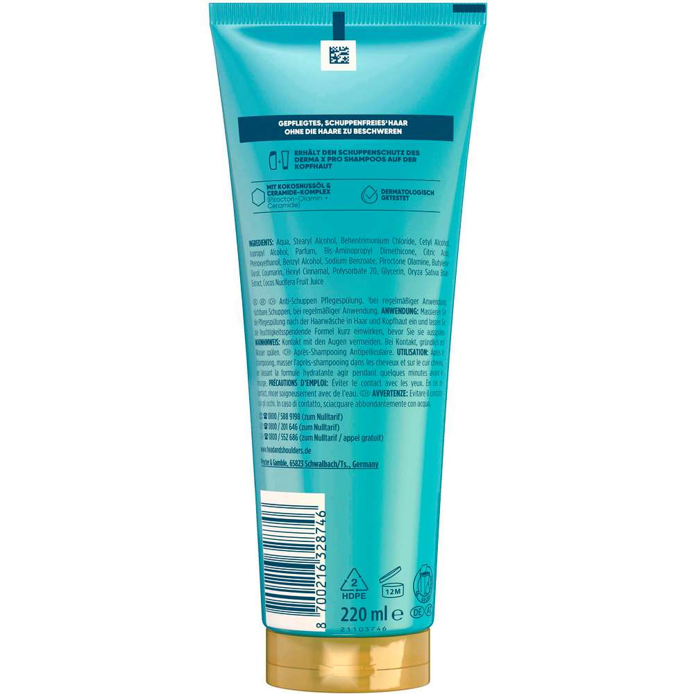 Produktabbildung Head & Shoulders Kopfhautpflege Derma X Pro