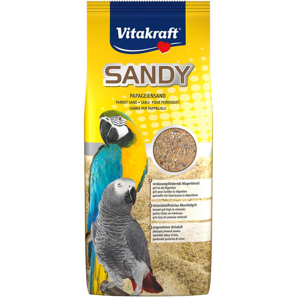 Produktabbildung Vitakraft Papageiensand Sandy
