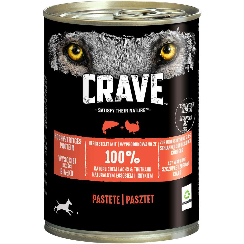 Produktabbildung Crave Hunde-Nassfutter, Lachs/Truthahn