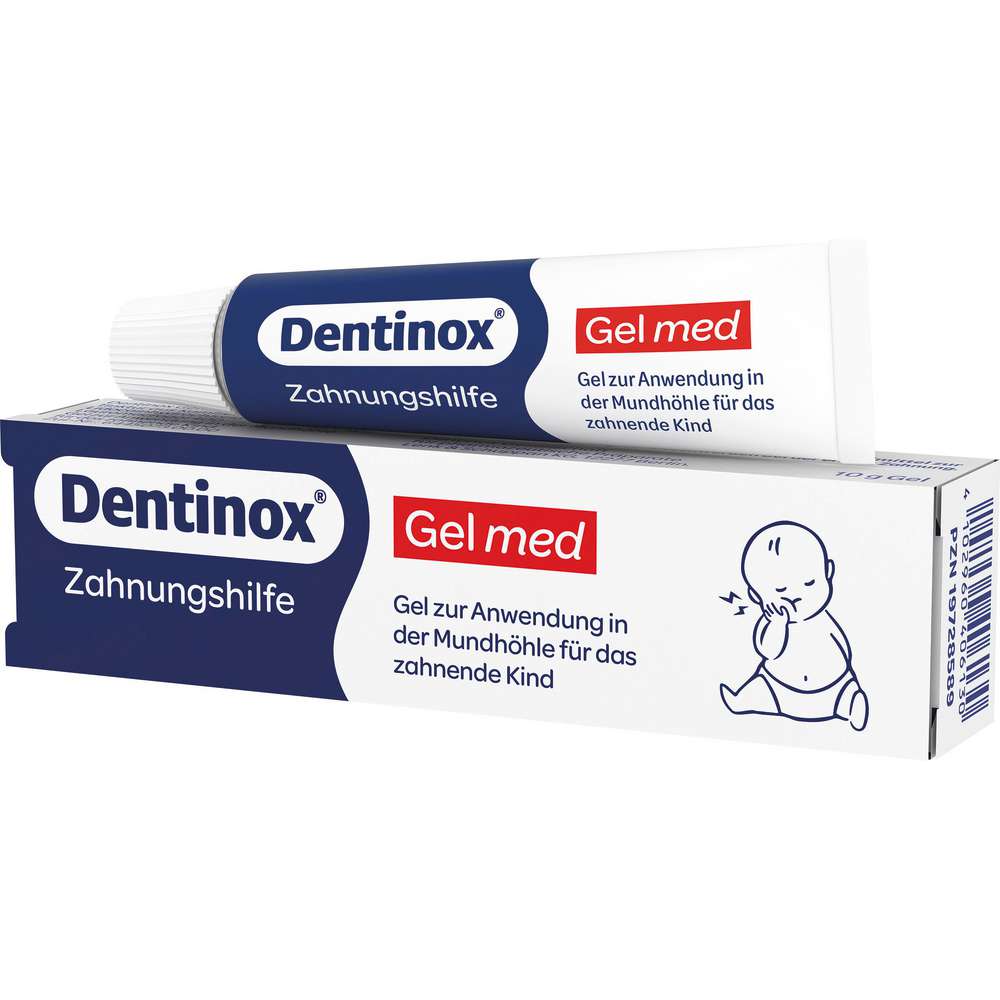 Produktabbildung Dentinox Gel med Zahnungshilfe