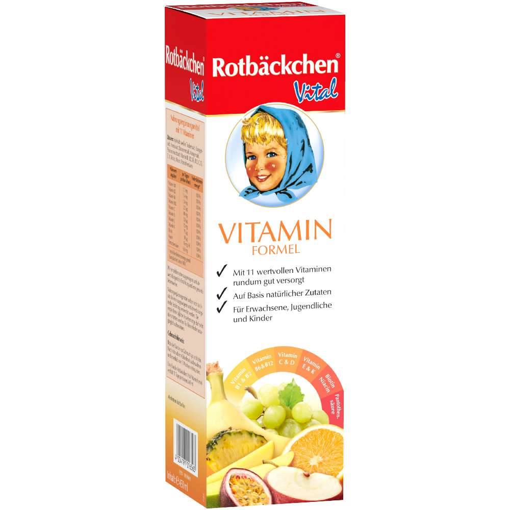 Produktabbildung Rotbäckchen Vital Vitaminformel