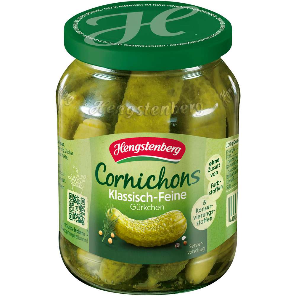 Produktabbildung Hengstenberg Cornichons, Original