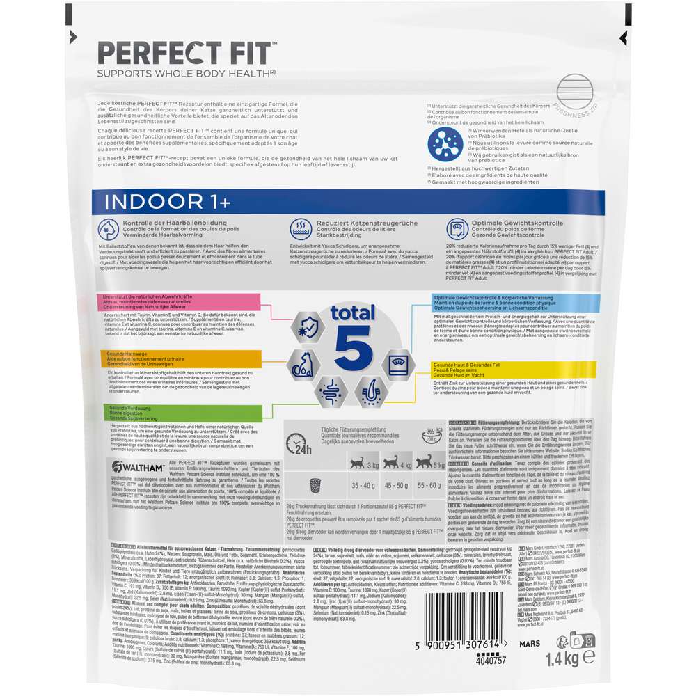 Produktabbildung Perfect Fit Katzen-Trockenfutter, Indoor, Huhn