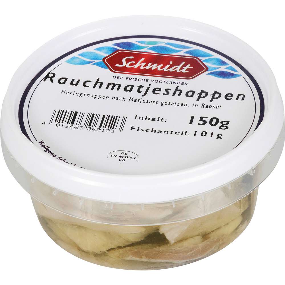 Produktabbildung Schmidt Rauchmatjeshappen