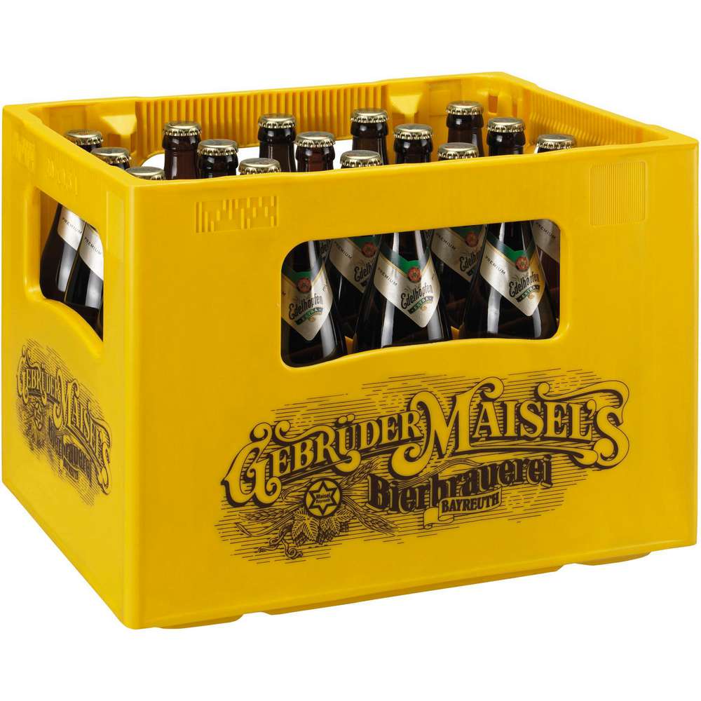 Produktabbildung Maisel's Weisse Edelhopfen Extra, Diät-Pilsener Bier 4,8% (20x 0,500 Liter)