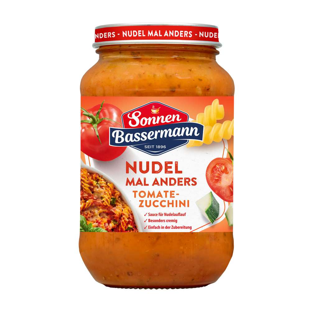 Produktabbildung Sonnen Bassermann Nudel mal anders, Tomate-Zucchini