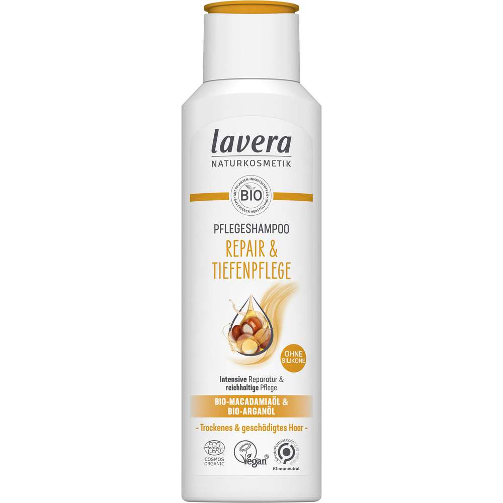 Produktabbildung lavera Pflegeshampoo, Repair & Tiefenpflege