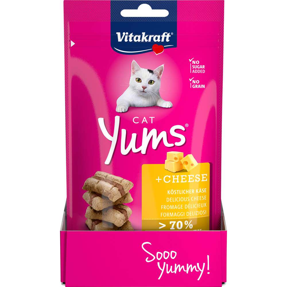 Produktabbildung Vitakraft Katzen-Snack yums, Käse