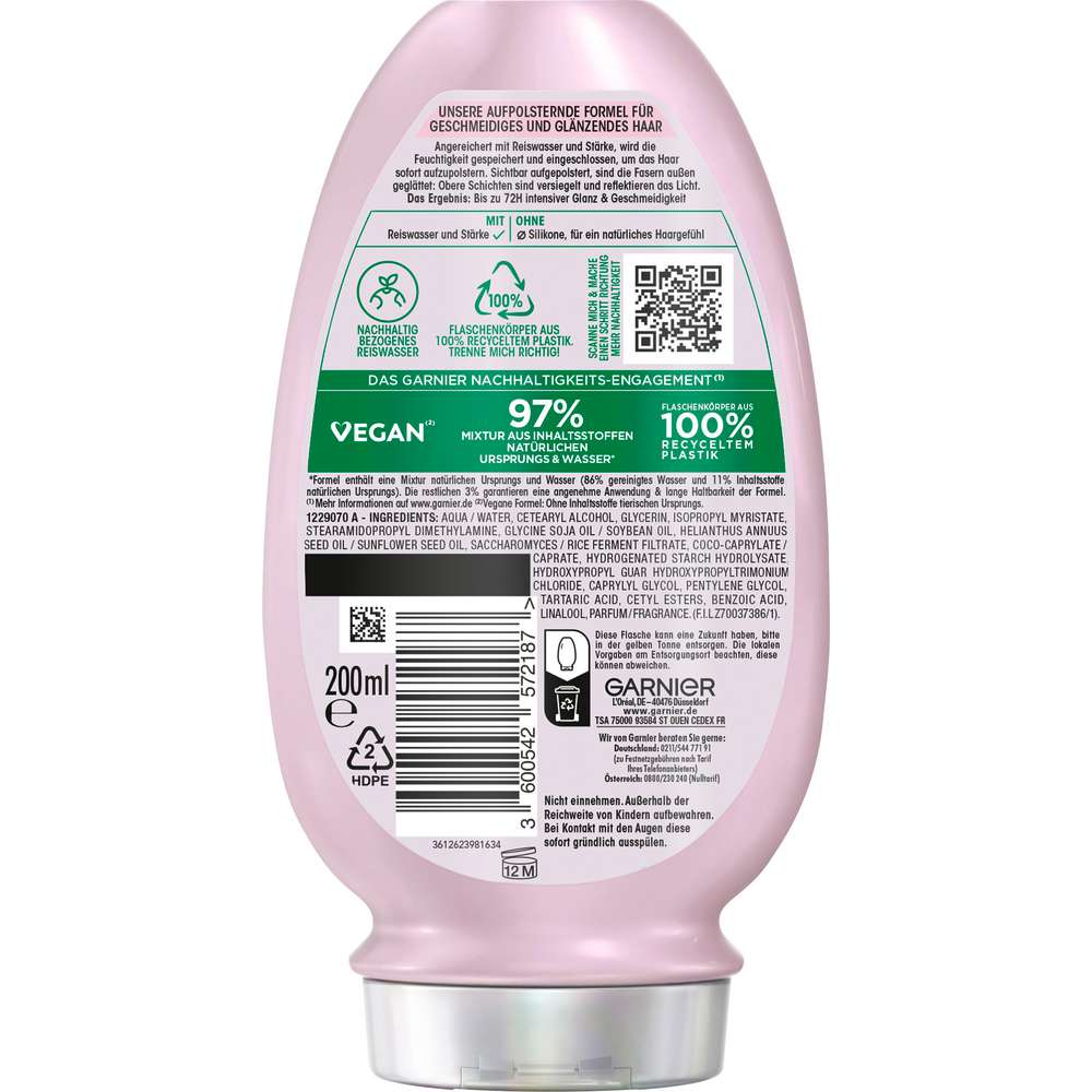 Produktabbildung Garnier Wahre Schätze Haarspülung, Rice Water