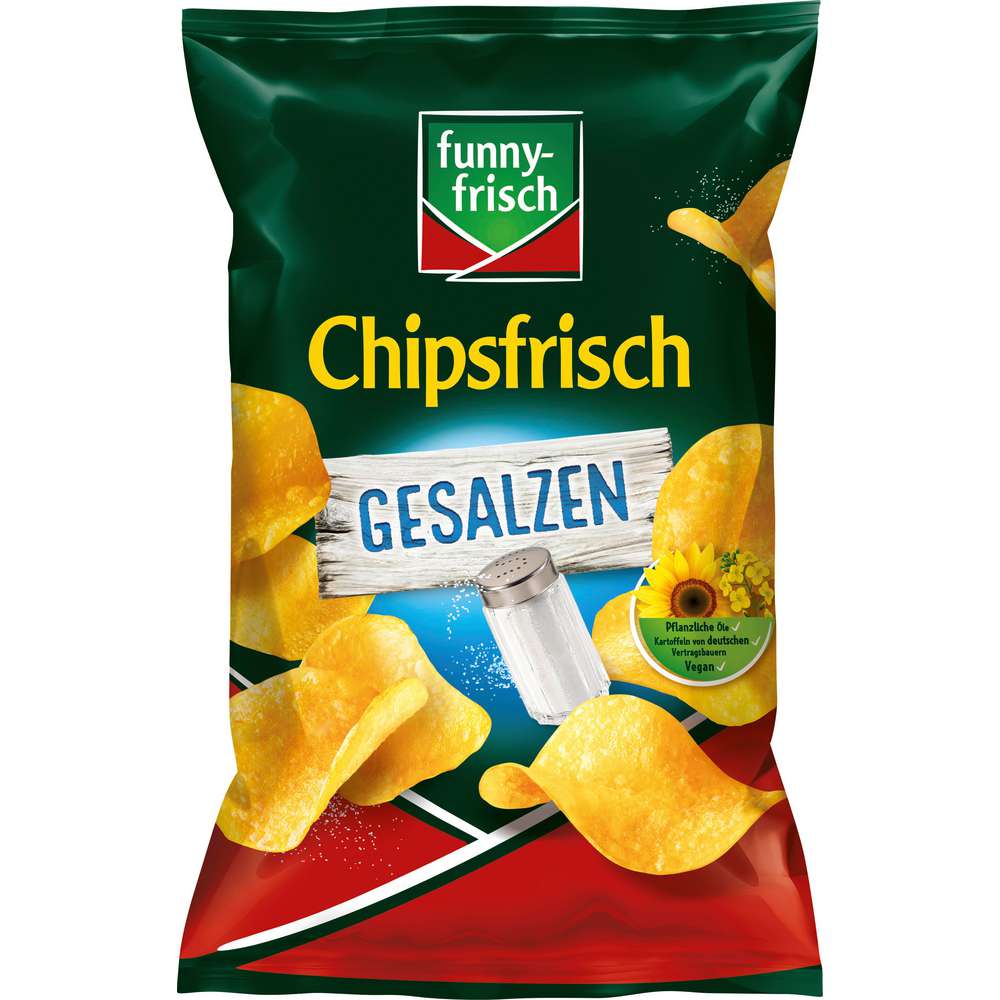 Produktabbildung funny-frisch Chipsfrisch, gesalzen