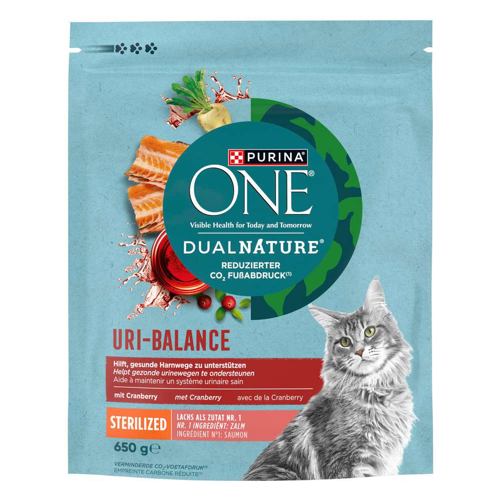 Produktabbildung Purina Katzen-Trockenfutter One Nature, Cranberry