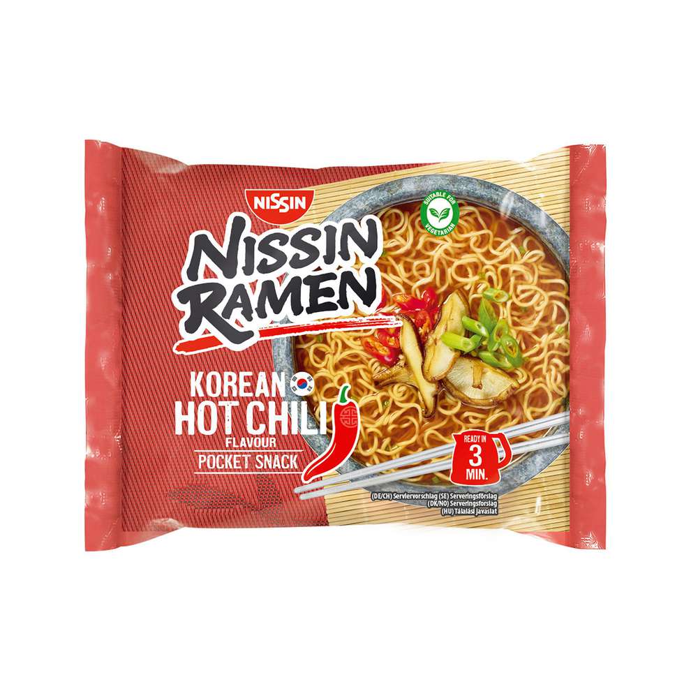 Produktabbildung Nissin Ramen Bag Korean, Hot Chili