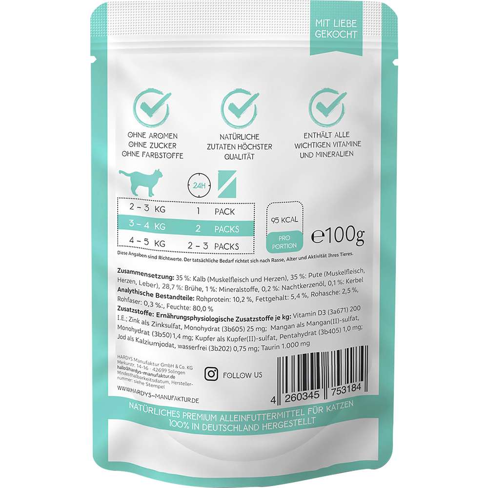 Produktabbildung Love Affair Katzen-Snacks, Huhn & Shrimps