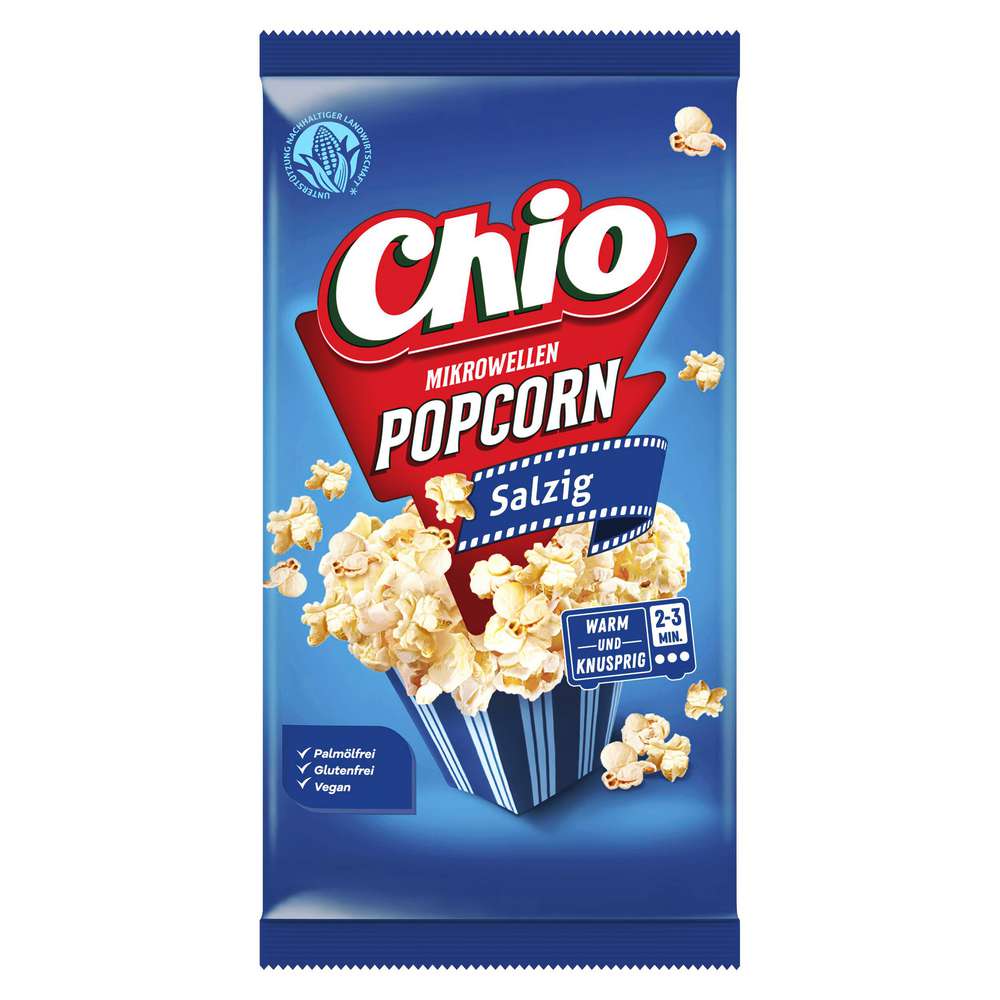 Produktabbildung Chio Mikrowellen Popcorn Salzig