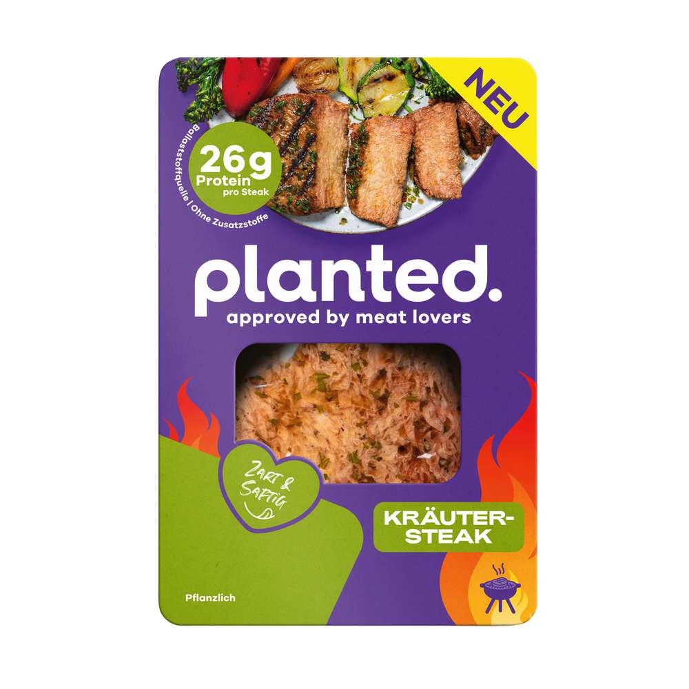Produktabbildung Planted Pflanzliches Kräuter-Steak