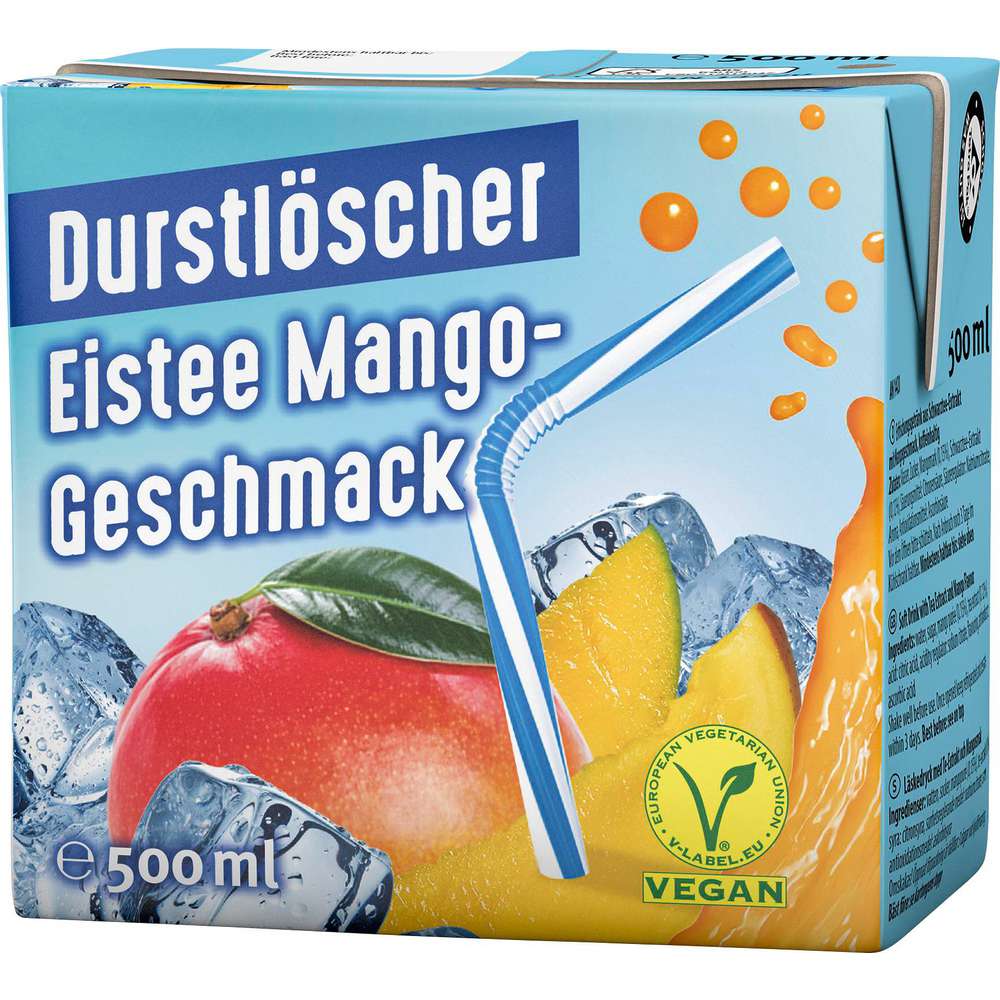 Produktabbildung Durstlöscher Eistee, Mango