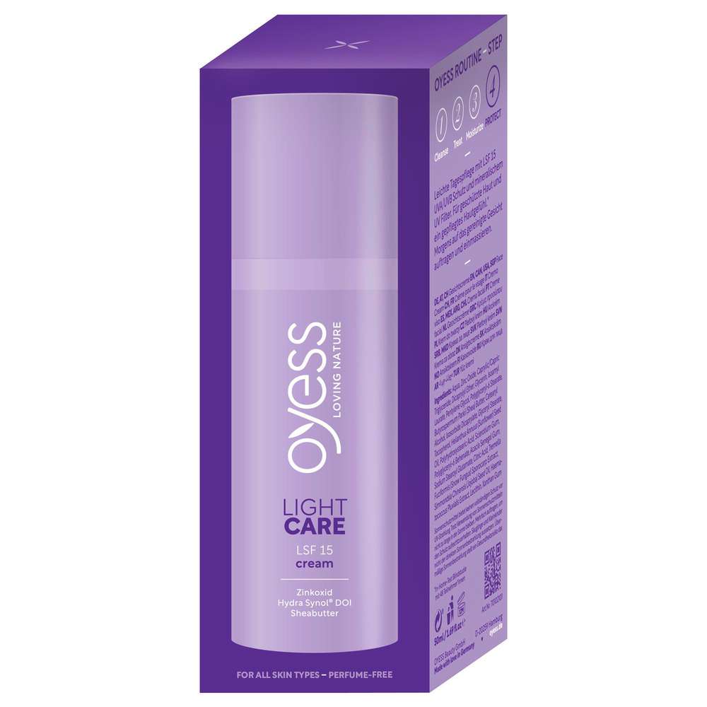 Produktabbildung Oyess Tagespflege Light Care LSF15