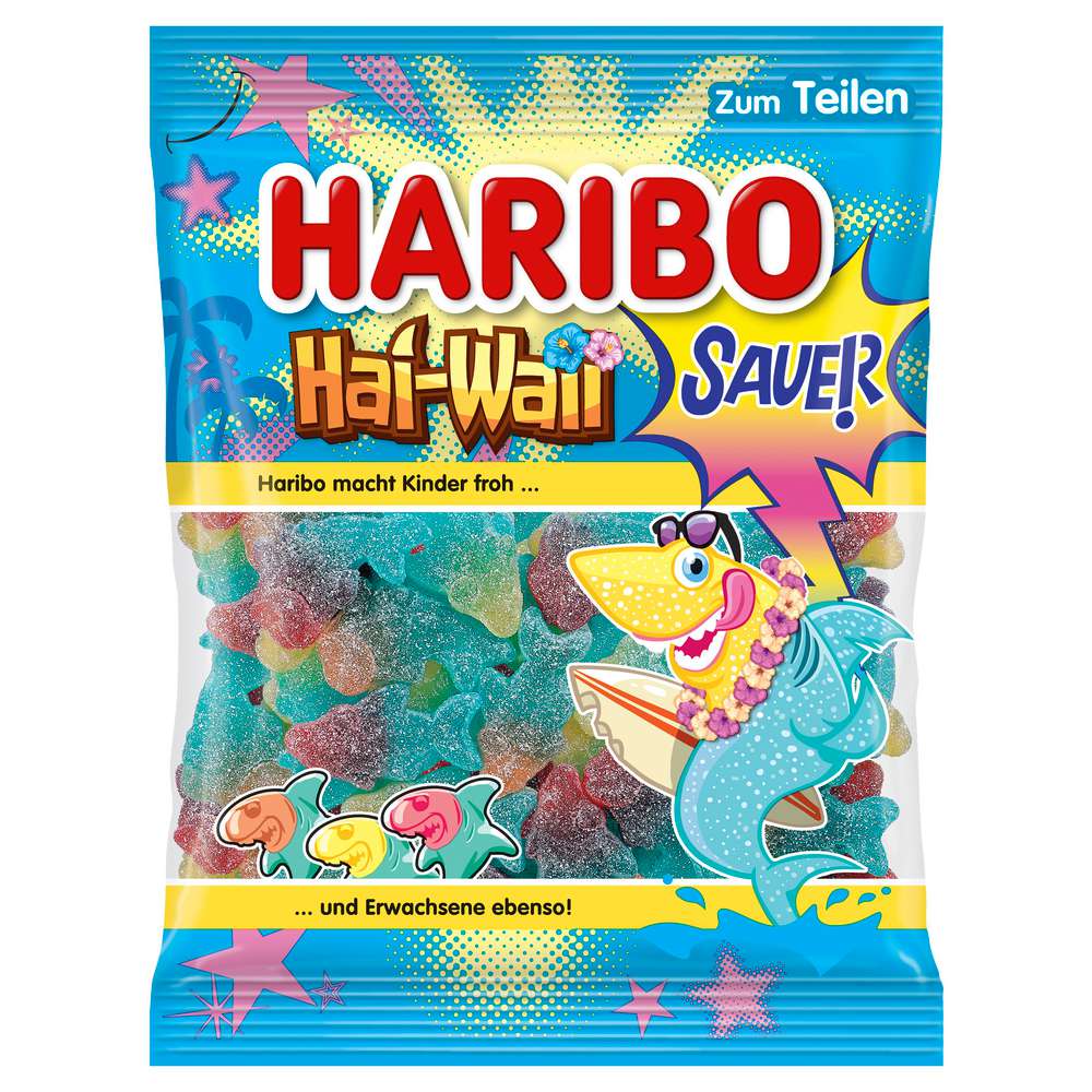 Produktabbildung Haribo Fruchtgummi Hai-Waii, Sauer