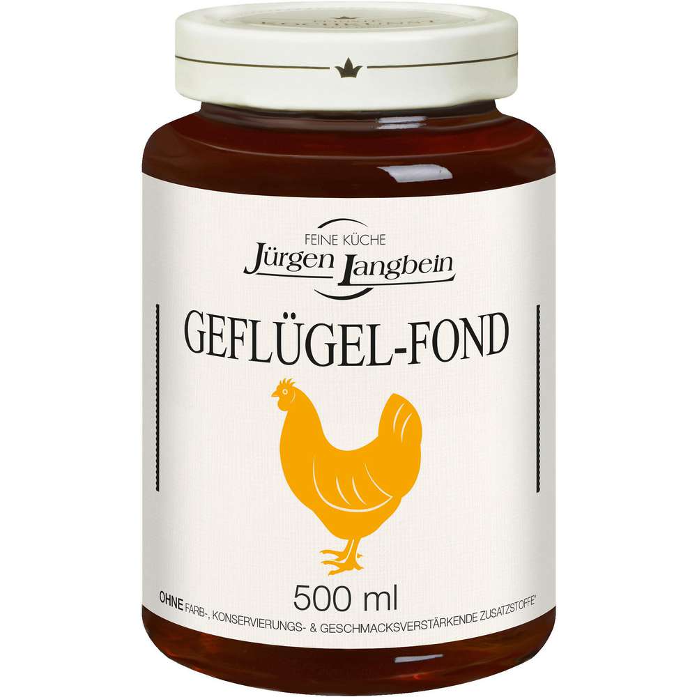 Produktabbildung Jürgen Langbein Geflügel-Fond