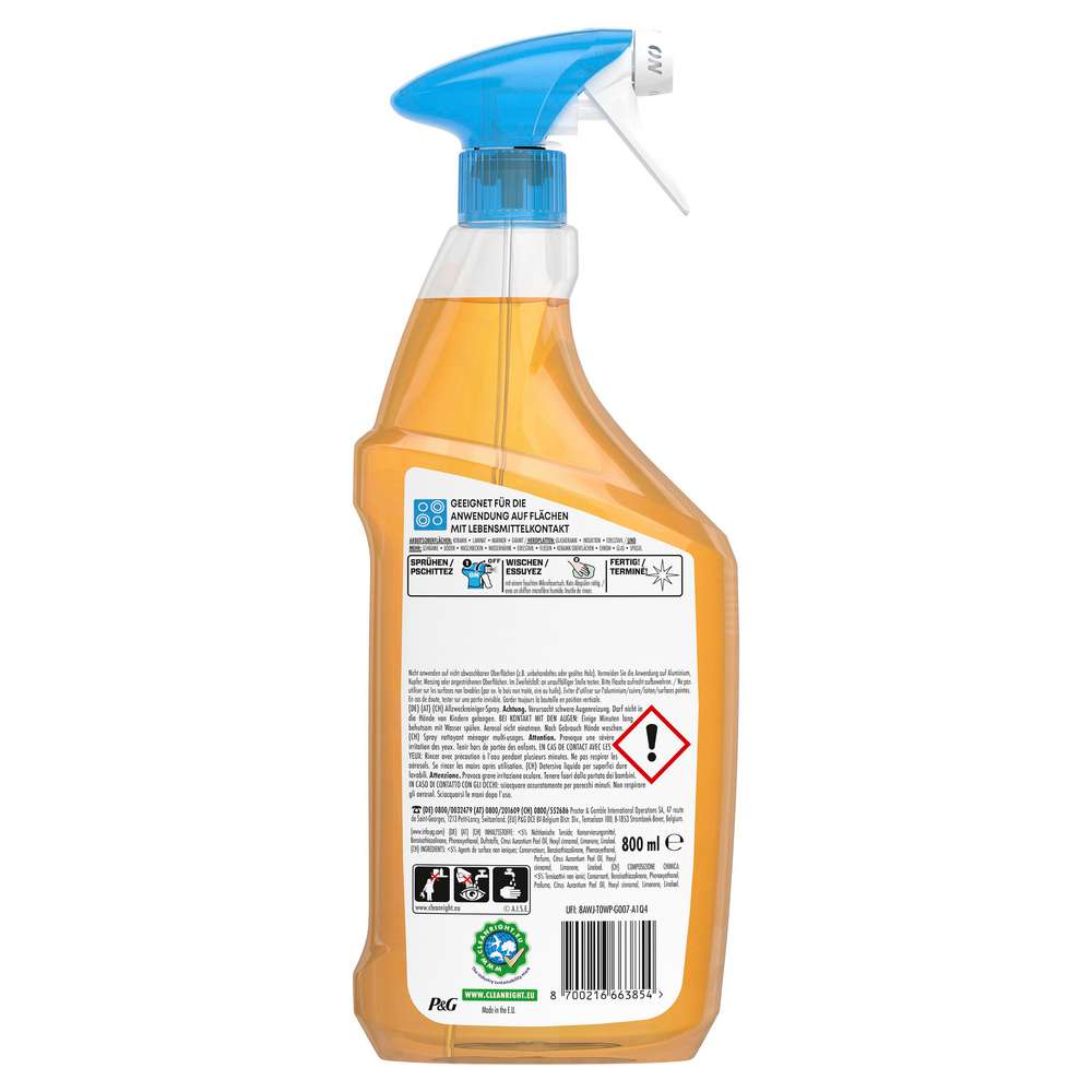 Produktabbildung Meister Proper Küchenspray Orange